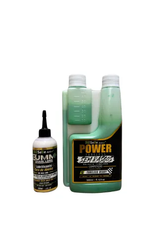 חצי ליטר POWER+שמן לשרשרת 120מל